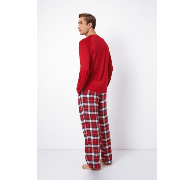 Пижама мужская со штанами из хлопка