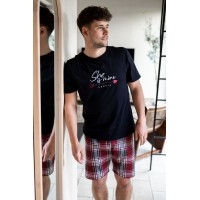 Мужская пижама с шортами OSCAR